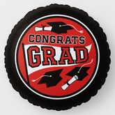 "Be True School Colors Graduation Foil Balloon"